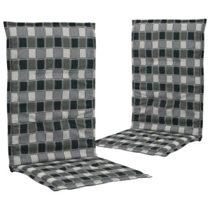 Poduszki na krzesła ogrodowe, 2 szt., kolorowe, 120x50x3 cm
