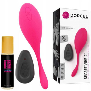 Jajeczko dopochwowe. Pilot. 8 wibracji. Perfumy.