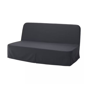 IKEA NYHAMN Rozkładana sofa 3-osobowa piankowy Naggen ciemnoszary