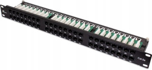 Patch Panel 48 Portów Do Szaf Rack Getfort 19 Cali