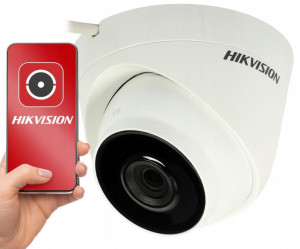 Monitoring biura Kamera IP Hikvision 4Mpx IR30m