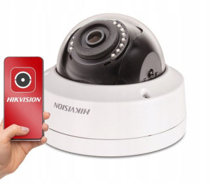 Monitoring sklepu KAMERA IP HIKVISION 2Mpx IR 30m