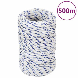 Linka żeglarska, biała, 2 mm, 500 m, polipropylen