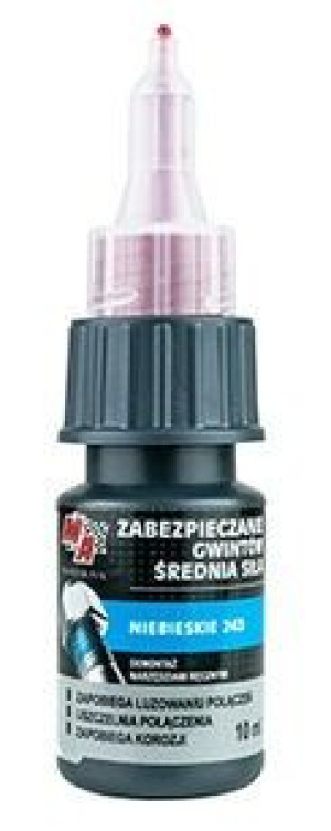 Środek do zabezpieczania gwintów 20-B01 Niebieski 10ml MA Professional