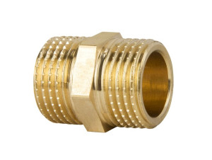 Nypel Mosiężny 1/2 '' Wzmocniony