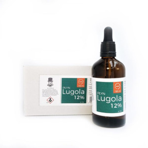 Płyn Lugola 12% -100ml Ultraczysty. Dr Alcheo