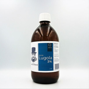Płyn Lugola 3% - 500ml Ultraczysty. Dr Alcheo