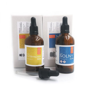 Kwas solny 4,5% + Kwas Cytrynowy 50%. 2x100 ml. Dr Alcheo