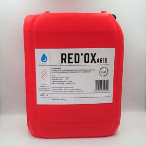 Preparat z nadtlenkiem wodoru i Nanosrebrem Red'Ox Ag12. 5000 ml