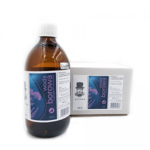 Woda Borowa 3%. Z wyciągiem z Krwawnika. 500 ml.