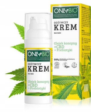 Odżywczy krem na noc CBD 50ml