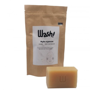 Mydło organiczne Wash! - Szare, hipoalergiczne. 175 g.