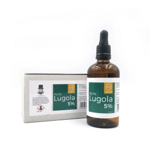 Płyn Lugola 5% -100ml Ultraczysty. Dr Alcheo
