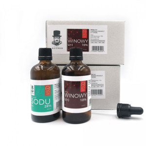 MMS -Chloryn Sodu 28% +Kwas Winowy 10%. 2x100 ml. Dr Alcheo