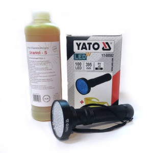 Uranol – S. Płyn fluorescencyjny, marker. 1000 ml. Z lampą UV.