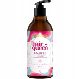 HAIR QUEEN szampon do włosów średnioporowatych