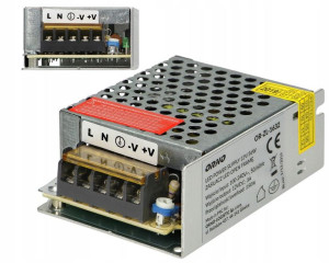 Zasilacz LED Modułowy do Taśm 12VDC 35W IP20