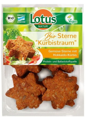 Gwiazdki Warzywne Z Dynią Hokkaido I Tofu Bio 250 G - Lotus