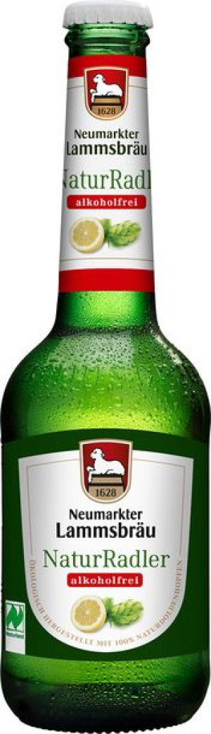 Piwo Bezalkoholowe Radler Bio 330 Ml - Neumarkter Lammsbrau