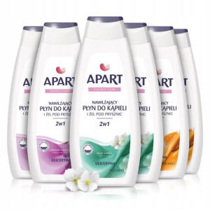 Apart Żel pod Prysznic Damski 2w1 Mix 6x900ml
