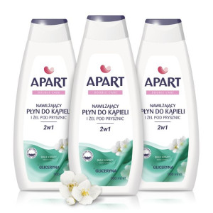 Apart Żel pod Prysznic Damski Białe Kwiaty 900ml