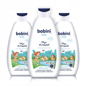 Bobini Kids Płyn do Kąpieli dla Dzieci 3x500ml
