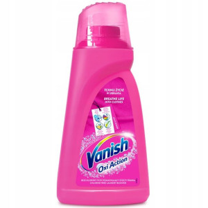 Vanish Oxi Action Odplamiacz w Płynie Pink 1,5L