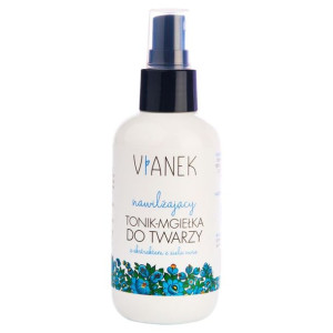 Vianek 150ml nawilżający tonik-mgiełka do twarzy do cery suchej i wrażliwej