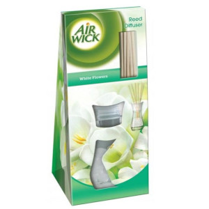 AIR WICK_Life Scents Reed Diffuser pachnące patyczki Białe Kwiaty 30ml