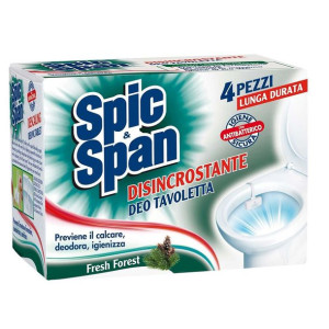 SPIC&SPAN Zawieszka do toalety Disincrostante 4szt.