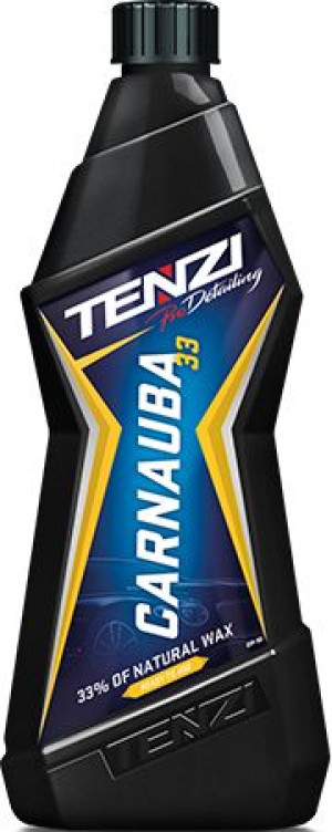 Trwała ochrona zawierająca 33% naturalngo wosku carnauba TENZI