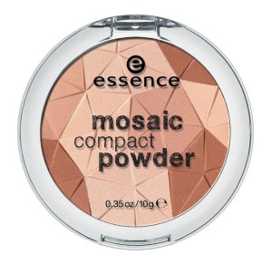 Essence Mosaic Compact Powder 01 Sunkissed Beauty 10g puder brązujący