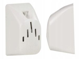 Dzwonek 230V 70dB BUZZER ZAMEL DNS-255 Biały