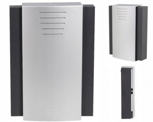 Gong LARGO dwutonowy Srebrny Metalik 230V GNS-208