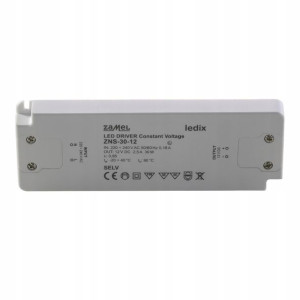 Zasilacz LED 12V DC / 30W ZAMEL ZNS-30-12