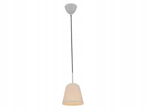 ZUMA Lampa wisząca zwis biała FRESH E14 120 cm