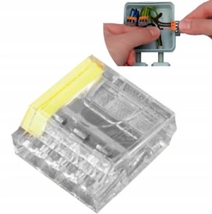 PAWBOL Szybkozłączka Złączka 4x2,5mm2 drut 24A