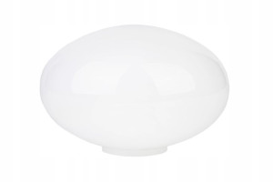 Klosz na Lampę Duży Szklany Mleczny 19 cm