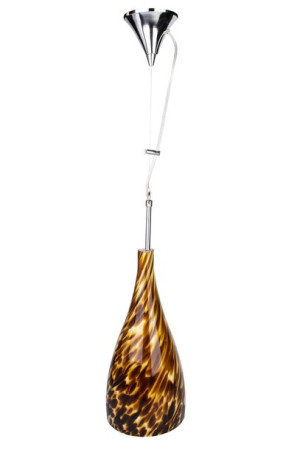 Lampa Sufitowa Wisząca Nowoczesna Szklana Łezka