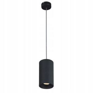 Lampa Sufitowa Wisząca GU10 Czarna ALU KAJA