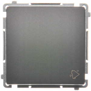 Kontakt-Simon Basic Przycisk Dzwonek Grafit 230V