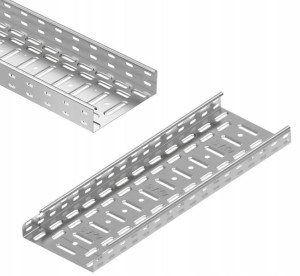 Baks Korytko Kablowe Perforowane 100x42mm 2m