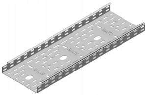 Baks Korytko Kablowe Perforowane 50x42mm 2m