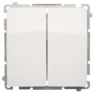 Simon Basic Łącznik Świecznikowy LED Biały 230V