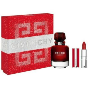 Givenchy L'interdit Rouge 50ml woda perfumowana + pomadka