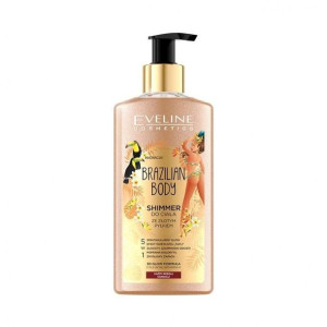 EVELINE_Brazilian Body shimmer do ciała ze złotym pyłkiem 150ml
