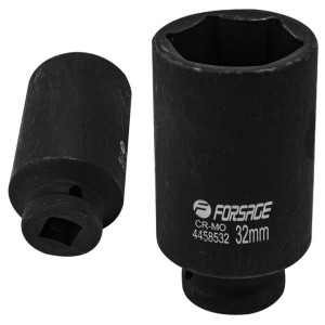Nasadka udarowa głęboka 32mm 6-kątna 1/2"