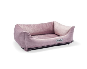 BIMBAY Kanapa Zamszowa 2 80x65 różowa