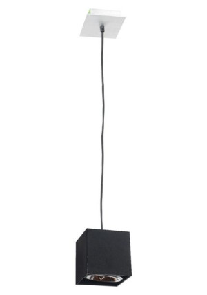 Lampa Sufitowa Wisząca Czarna Kostka BOX ZUMA LINE