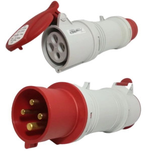 Adapter Przemysłowy Siłowy Zmiany Fazy 400 V IP44